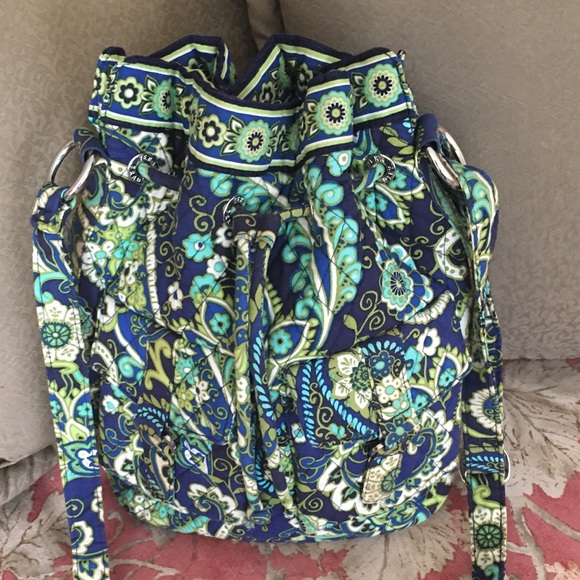 Vera Bradley Handbags - Vera Bradley Quick Draw Rhythm & Blues Handbag
